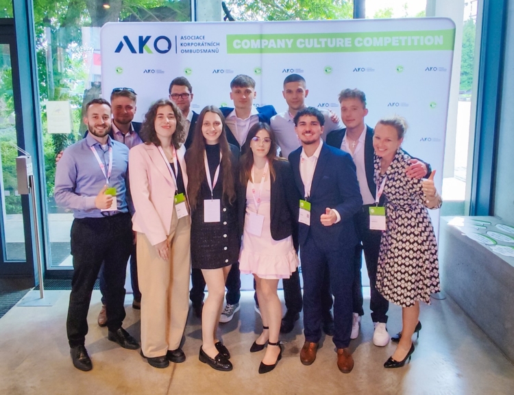 Studenti Fakulty managementu uspěli v celostátní Company Culture Competition