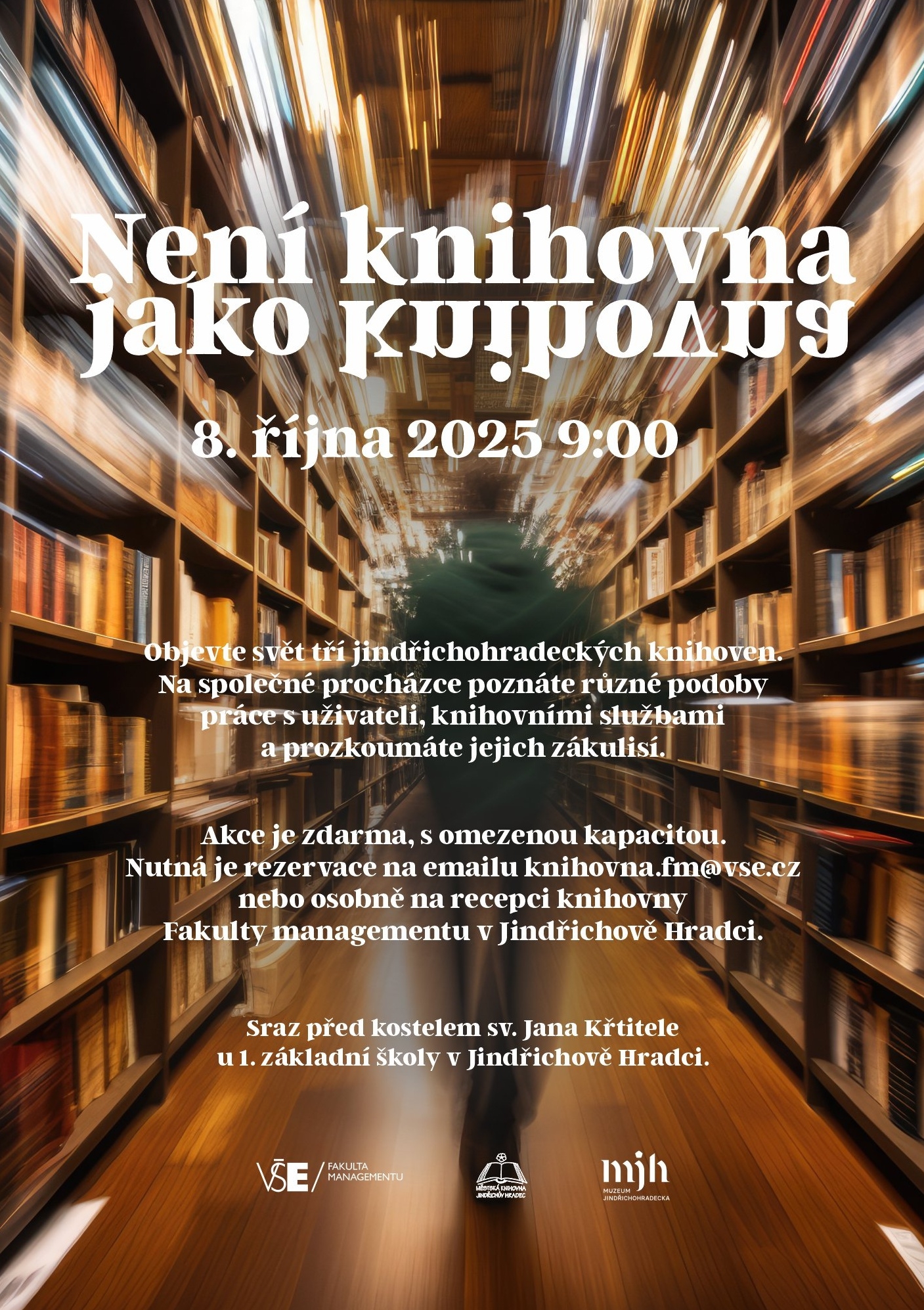 Není knihovna jako knihovna: poznejte světy různých knihoven