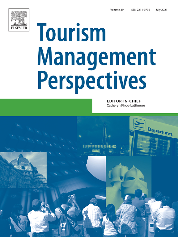 Autoři z FM VŠE publikovali článek v prestižním časopise Tourism Management Perspectives